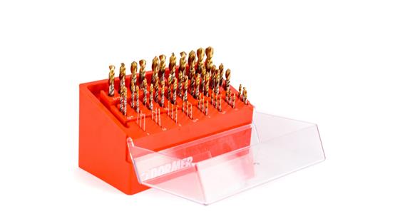 Sada vrtáků DRILLBOY dílenský box 55 ks pr. 1,0–13,0 mm