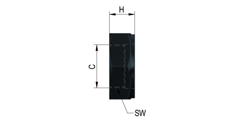 1026319102 Odtlačovací matice M48×1,5