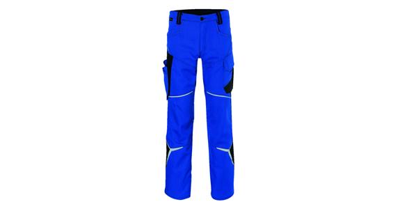 Trousers BODYFORCE cornflower blue/black size 54