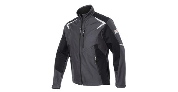 Softshell. bunda BODYFORCE, antracitová/černá, velikost 3XL