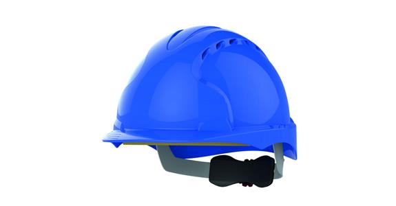 Průmyslová přilba EVO®3 ventilovaná, 30 mm Euro slot, modrá