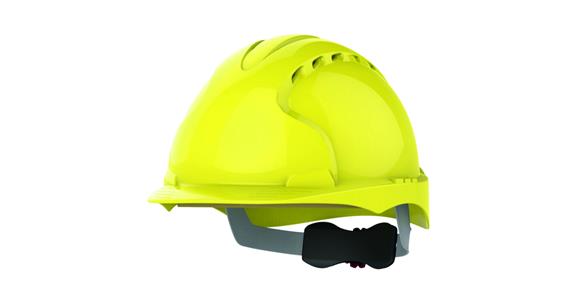 Průmyslová přilba EVO®3 ventilovaná, 30 mm Euro slot, žlutá