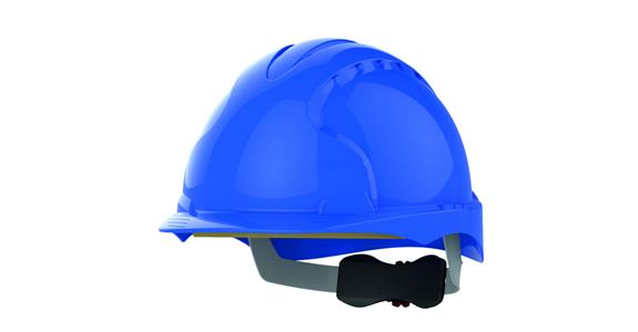 Průmyslová přilba EVO®3 neventilovaná, 30 mm Euro slot, modrá