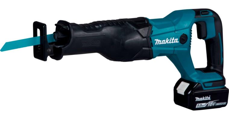 1001910943 Akumulátorová šavlová pila DJR186RT 18 V / 5,0 Ah