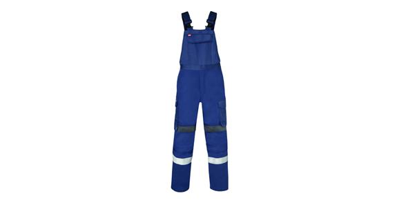 Ochranné svářečské montérky Force+ indigo, modré/šedé, velikost 54