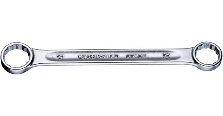 1050503111 Double ring wrench StahlwilleSTABIL 21 AF 17 x 19mm L.185mm 41051719