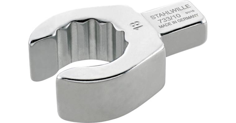 1001829245 Otevřená očková vyměnitelná hlava 12 mm, vnitřní čtyřhran, 9x12 mm