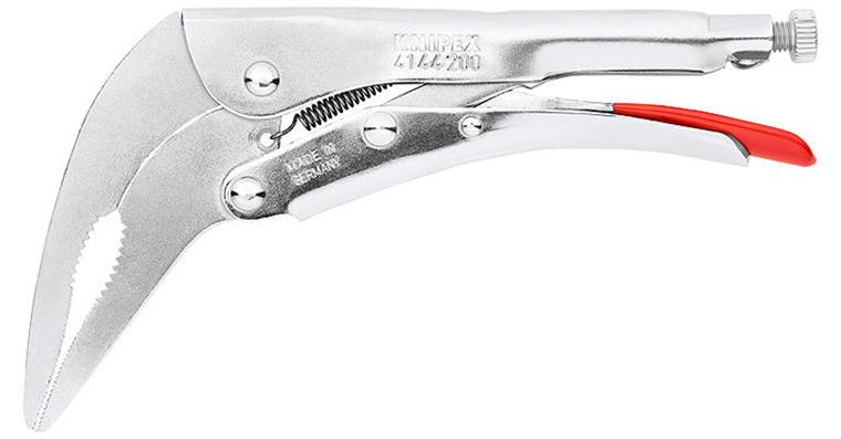 1001594528 Long nose pliers angled galvanized 200 mm Item number 41 44 200