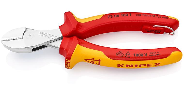 1001500491 X-Cut with fixing eye VDE 160 mm Article 73 06 160 T