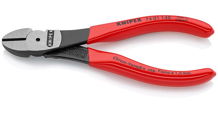 1057500101 Diagonal cutters with plastic handles 140 mm Article 74 01 140