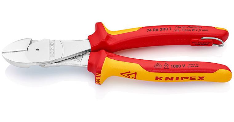 1001500493 Diagonal cutters with fixing eye VDE 200 mm Article 74 06 200 T