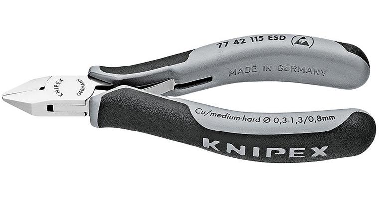 1063272102 Boční štípací kleště na elektroniku ESD,115 mm, špičatá hlava