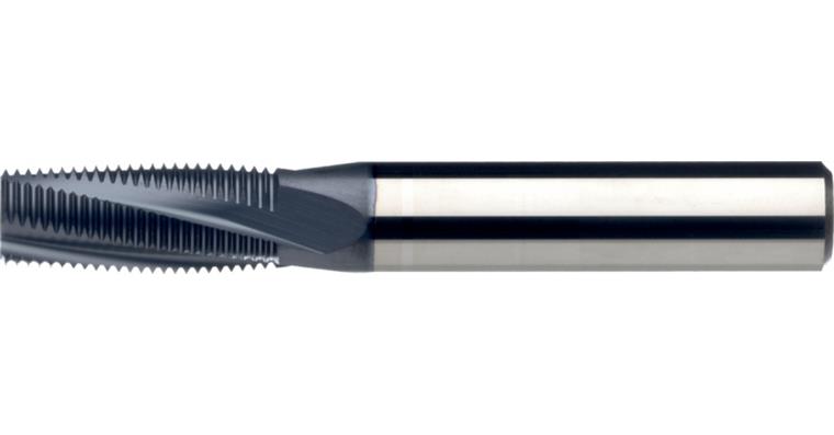 1095003332 Vícerozsahová závitová fréza SC TiAlN TH/BH 2xD 3,8 mm 0,8 mm 9,2 mm HA