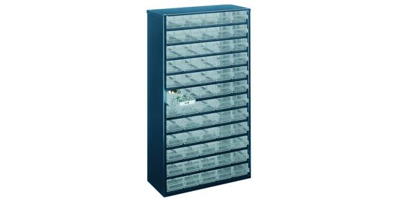 Steel magazine with 60 box drawers