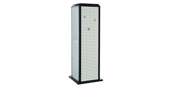 RASTERPLAN tool tower stationary 2015x700x700mm 7035/7016