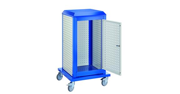RASTERPLAN tool tower mobile 1260x700x700mm 7035/5010