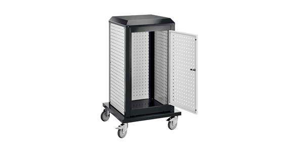 RASTERPLAN tool tower mobile 1100x700x700mm 7035/7016