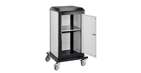 RASTERPLAN tool tower mobile 1100x700x700mm 7035/7016