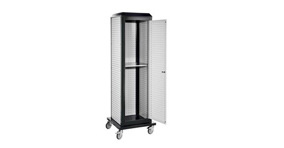 RASTERPLAN tool tower mobile 2015x700x700mm 7035/7016