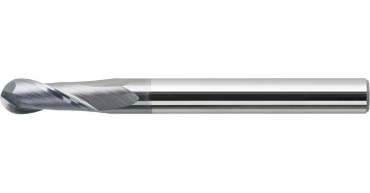 1095005403 Rádius. fréza, T=2, dlouhá, průměr 3,0 x 6 x 10 x 80 mm, stopka HA