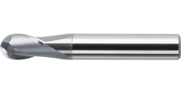 1095005399 Rádius. fréza, T=2, průměr 12,0 x 12 x 16 x 74 mm, stopka HA