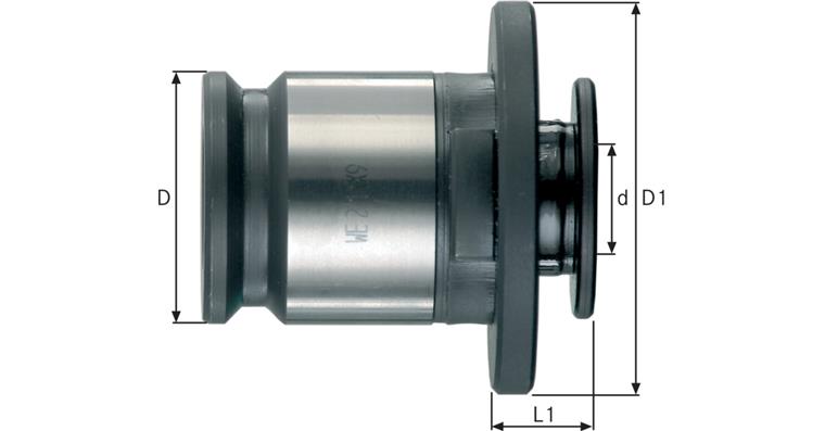 1095007726 Rychlovýměnná vložka velikost 2 pro průměr stopky 14,0 mm bez spojky