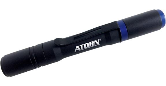 Tužková svítilna LED ATORN s bateriemi