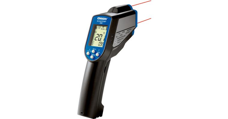1095011888 Infračervený teploměr, -50 až +1 000 °C, v pouzdru, 2 laserové paprsky