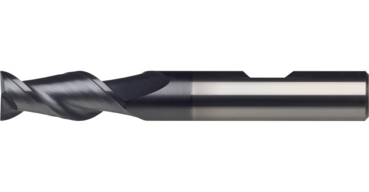 1095005481 Dráž. fréza, sl. karbid, 45°, TiAlN, 5,0 x 13 x 57 mm, DIN 6535, HB, T=2