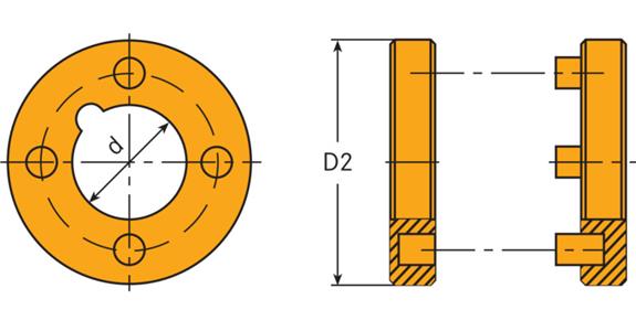Sada unašečů ATORN A-CUT AR 22-46,0