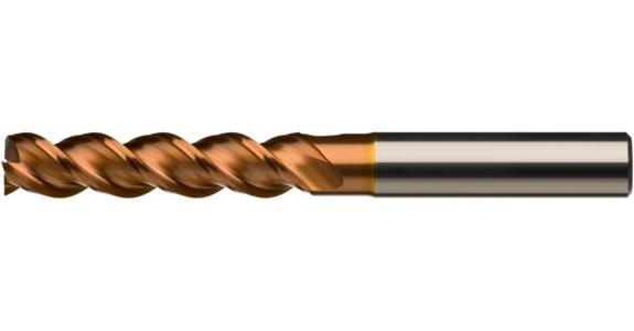 Stopková fréza SC ATORN T=3 dlouhá HA 6,0x20x28x64 mm, povlak., ochr. fazeta