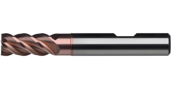 VHM stopková fréza ATORN, 4 břity, 5 mm, TIALN, stopka DIN 6535HB