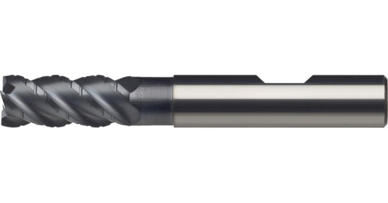 1095006062 VHM hrubovací/dokončovací fréza, T4, 6,0 mm, TiAlN, st. DIN 6535 HB