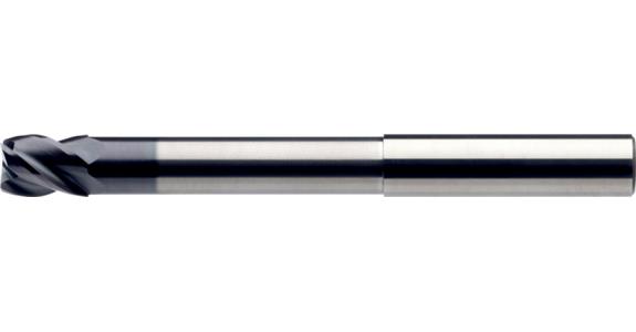 VHM stopková fréza ATORN, dlouhá, průměr 20,0 x 26 x 85 x 125mm, T=4, RT52