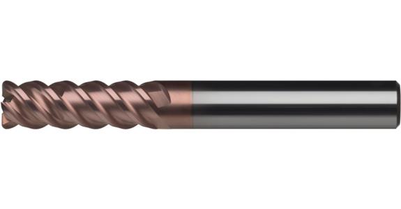 VHM stopková fréza ATORN, HSC, zub=4, 16,0 mm, st. DIN 6535HA, TiAlN, L=48