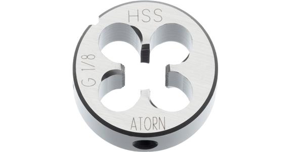 Závitová čelist ATORN HSS EN 24231 G 3/8 v toleranci A vnější průměr 45 mm