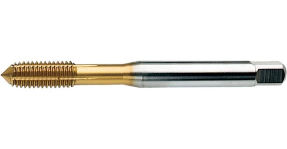Tvářecí závitník ATORN, HSSE, TiN, DIN 371, M5, ISO 2, s mazacími drážkami