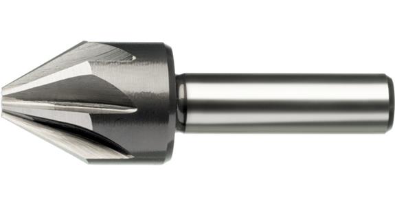 Kuž. záhlubník ATORN, 60°, HSS, vícenásobný břit, T=5, 8,0 x 50 mm