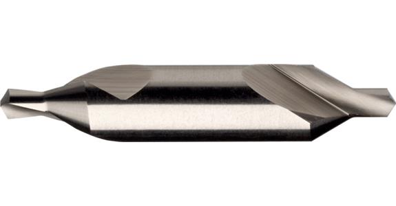 Středicí vrták ATORN, slinutý karbid, tvar A 2,0 mm x 5 mm x 40 mm