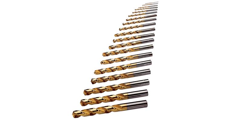 1095000492 Sada spirálových vrtáků N HSS-TiN, pr. 1,0–5,0 mm po 0,1 mm