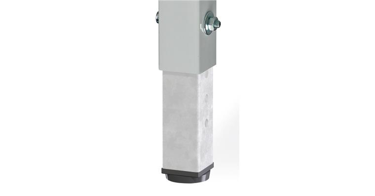 1082000252 Skříňový pracovní stůl Š1500×H750×V840-1040 mm 6 zásuvky RAL7035/5010