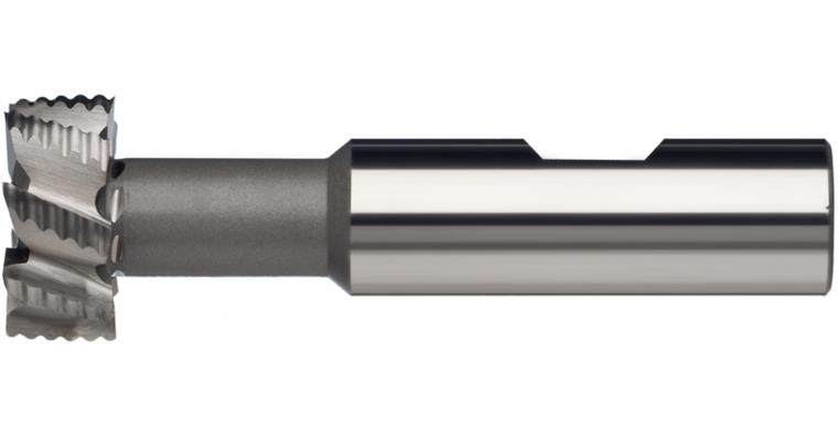 1095006369 Fréza na drážky T HSSE5 DIN 851 N, vel. 1222,0 x 10 mm, typ NF DIN 1835B