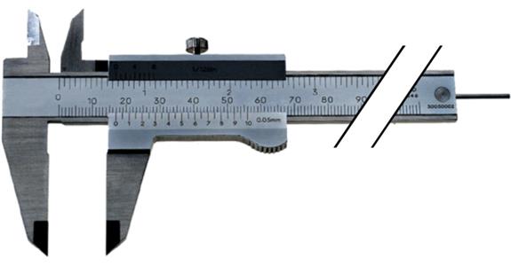 Posuvné měřítko ATORN INOX, 150 mm, upínací šroub