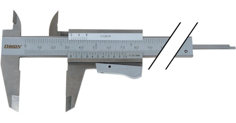 1095009428 Posuvná měřítka INOX, 150 mm, s rychlým přestavením