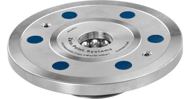 1027830201 Upevňov. upín. modul, typ K 10.2, upín. syst. s nul. bodem, průměr 112 mm