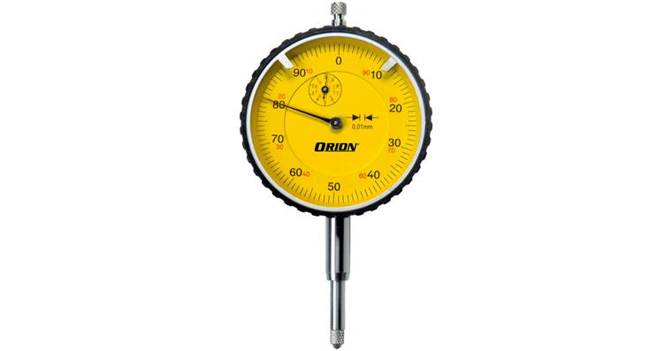 1095011665 Číselníkový úchylkoměr odolný vůči nárazu, měřicí rozsah 10 mm, hodnota dílku stupnice 0,01 mm