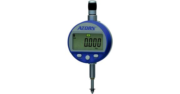 El. číselníkový úchylkoměr ATORN, rozsah 25 mm, 0,01 mm, pro dynamické měření