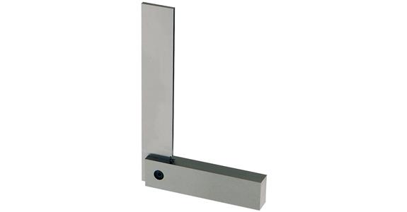 Kalený dorazový úhelník ATORN, 200 × 130 mm, DIN 875, přesnost 0