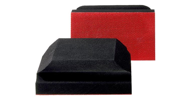 1001726269 Blok pro rucní broušení HK 100 pro brus. pap., suchý zip, 68x118x40 mm