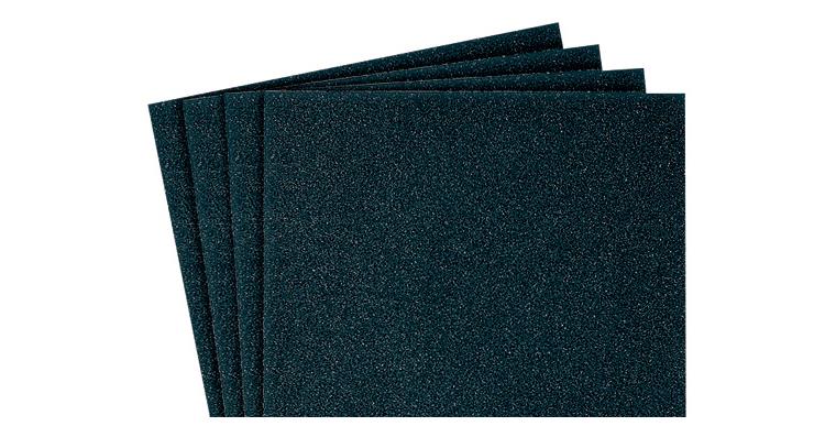 1001726167 Brusná textilie KL 361, hnědá, 230 x 280 mm, korund K500